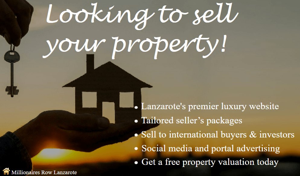 Sell your property in Lanzarote